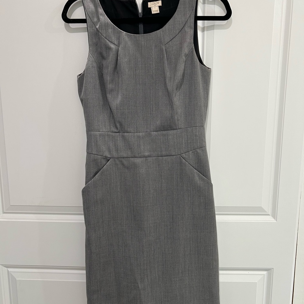 J. Crew Gray business Dress